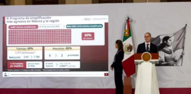 Gobierno simplifica 60% de trámites y elimina más de mil procesos