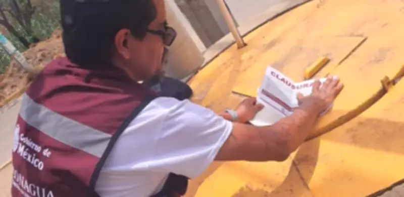 Golpe al huachicoleo del agua en Oaxaca: 66 pozos clausurados y 4 detenidos