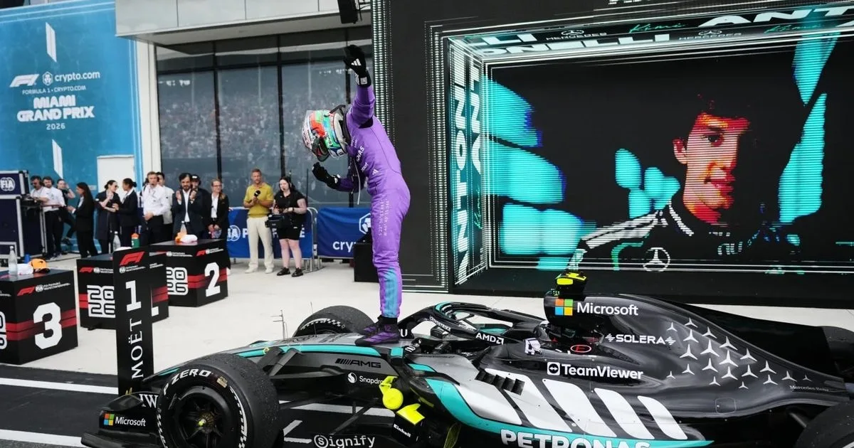 Kimi Antonelli gana el Gran Premio de Miami y amplía su liderato en el campeonato