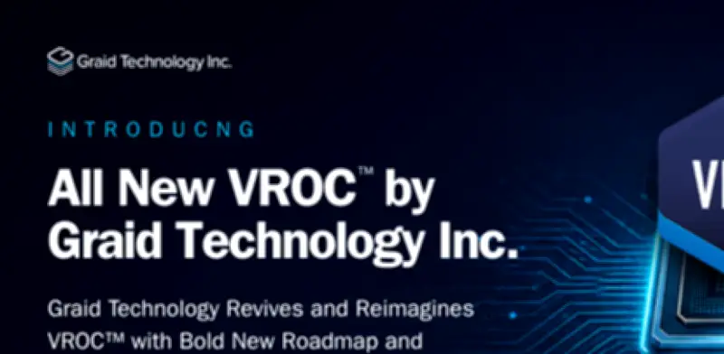 Graid Technology lanza VROC™ con respaldo de OEM líderes