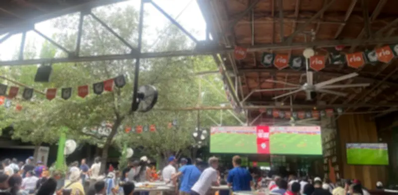 Houston se tiñó de celeste y blanco: argentinos vivieron el Mundial bajo techo