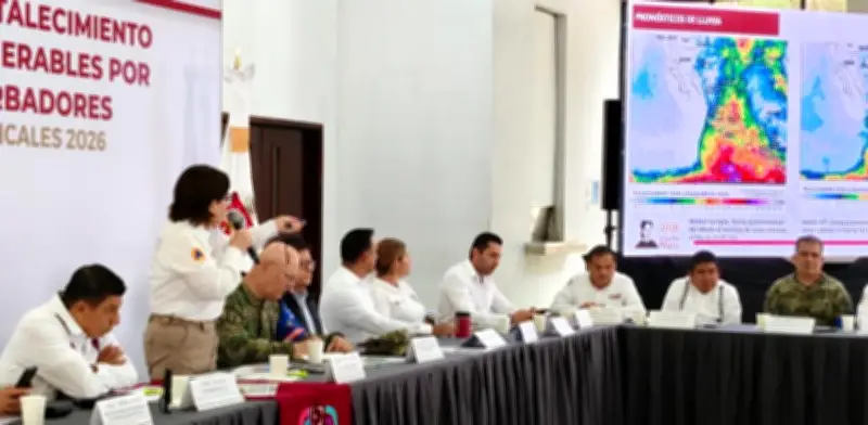 Instalan primer Puesto de Comando por lluvias en Huatulco