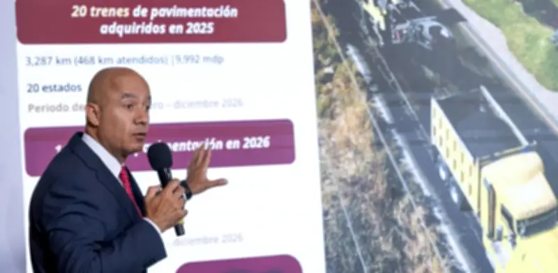 Inversión de 70 mil mdp para conservación de carreteras en 2026