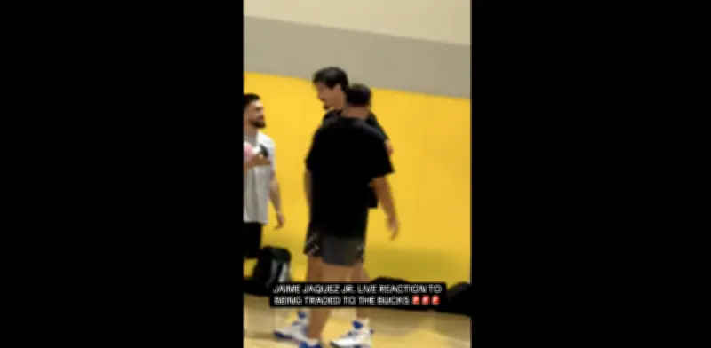 Jaime Jáquez reacciona con un '¡Maldición!' al ser traspasado a los Bucks