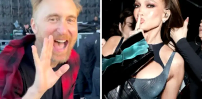 JLo sorprende a David Guetta en concierto en París y causa euforia total