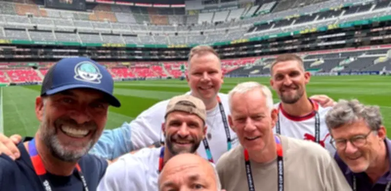 Jürgen Klopp y Thomas Müller visitan el Estadio Azteca para el Mundial 2026