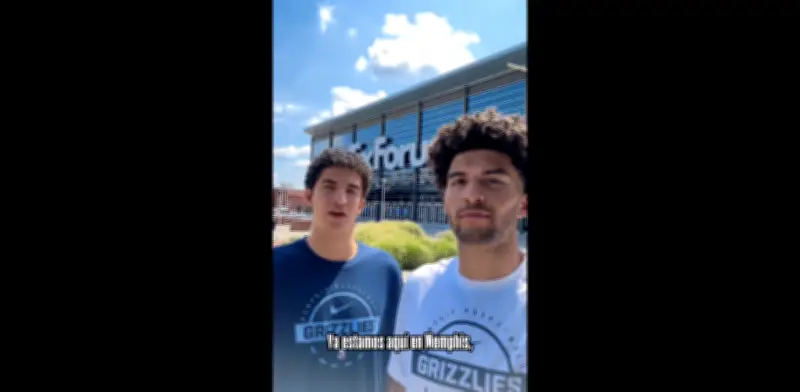 Karim López llega a Memphis y presume su nueva casa en la NBA