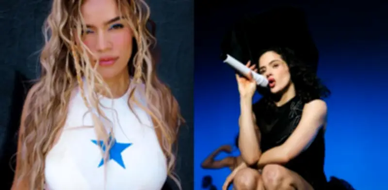 Karol G confiesa en concierto de Rosalía que su ex evitaba celebrar su cumpleaños