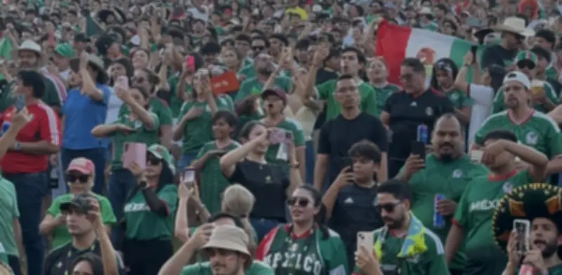 La Chona conquista Dallas: baile masivo de 5 mil aficionados antes del México vs Corea