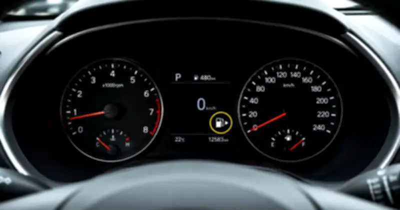 La flecha junto a la bomba de gasolina: su significado y utilidad