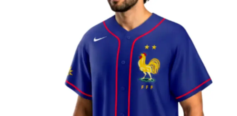 La insólita camiseta de béisbol de Francia para el Mundial 2026
