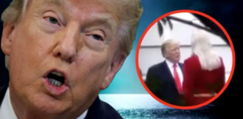 La verdad detrás de las fotos virales de Trump con extraterrestres