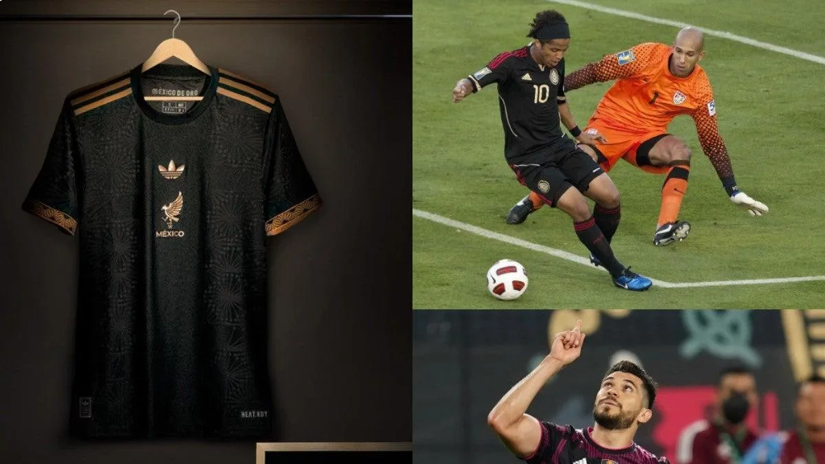 Las 7 playeras negras en la historia de la Selección Mexicana
