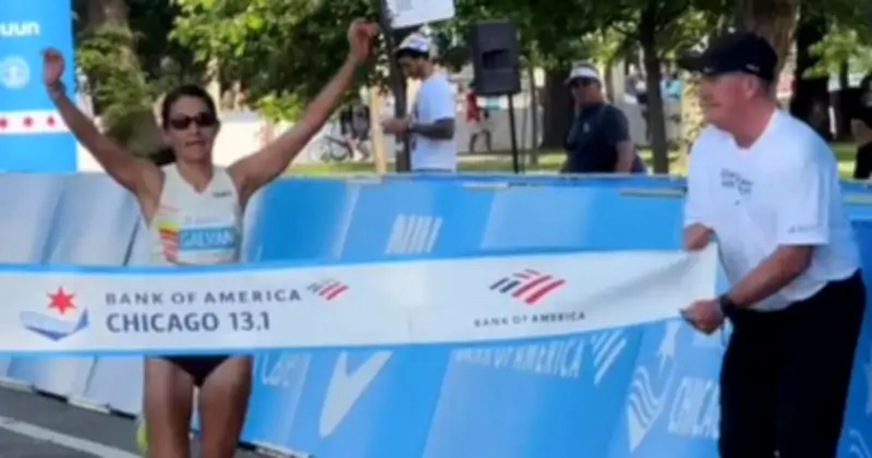 Laura Galván gana Medio Maratón de Chicago y ratifica gran momento