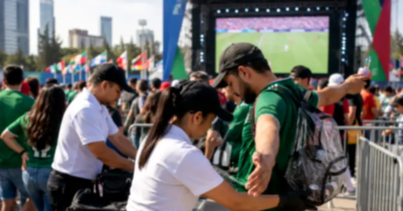 Lista completa de artículos prohibidos para el Fan Fest del Mundial 2026
