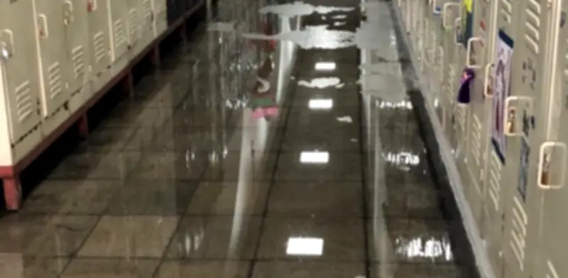 Lluvias causan daños en La Esmeralda y Conservatorio Nacional de Música