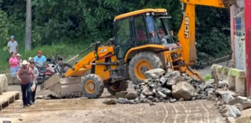 Lluvias en Hidalgo: 46 tramos carreteros afectados y ocho cierres totales