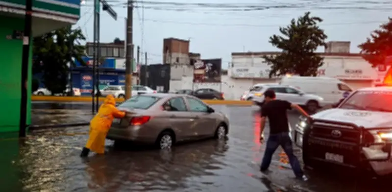Lluvias en Puebla inundan 16 restaurantes y causan pérdidas millonarias
