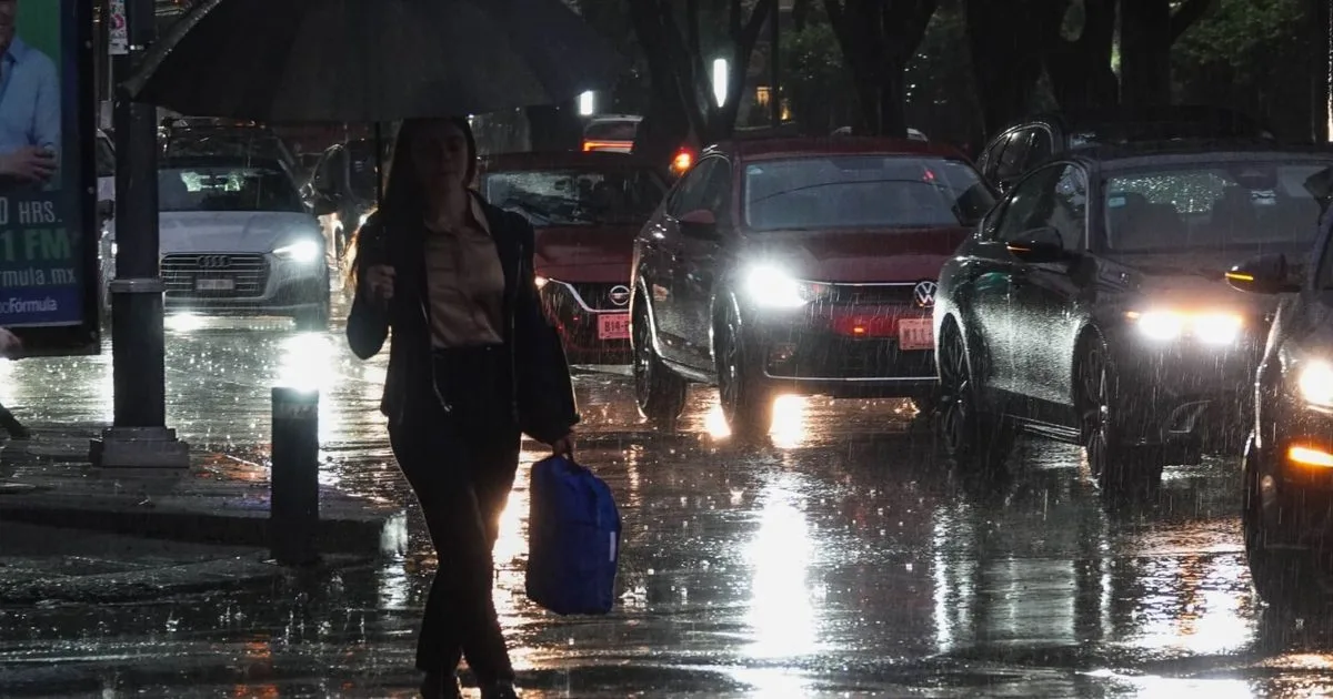 Lluvias fuertes regresan el fin de semana; alerta de sábado a lunes en varias entidades