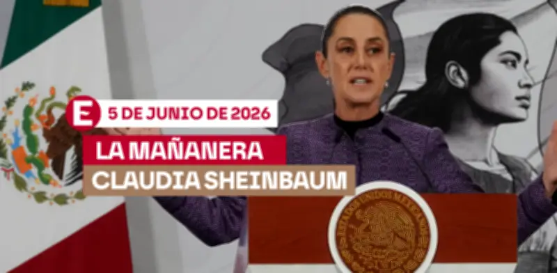 Mañanera de Sheinbaum desde Veracruz: resumen 5 de junio 2026