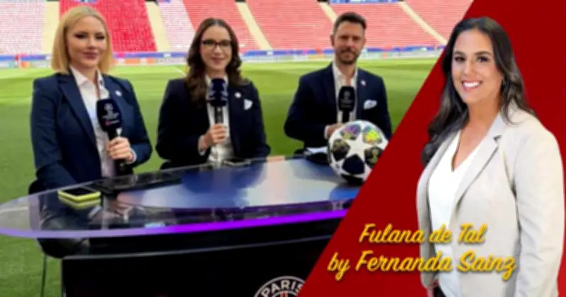 Majo González hace historia al narrar la Final de la Champions League