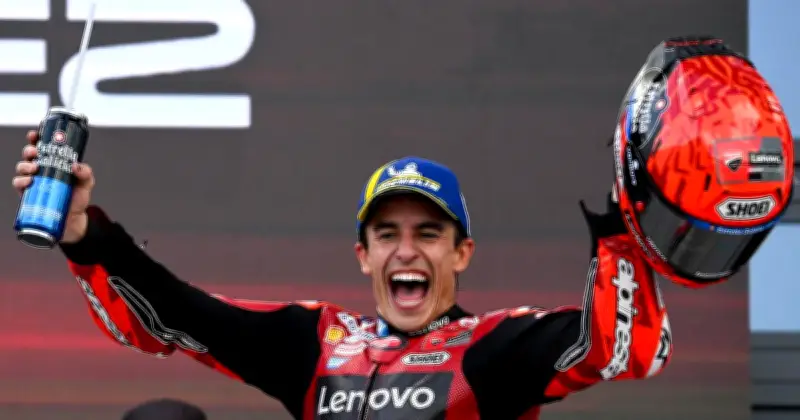 Marc Márquez gana en Balaton Park y alcanza su victoria 100 en MotoGP