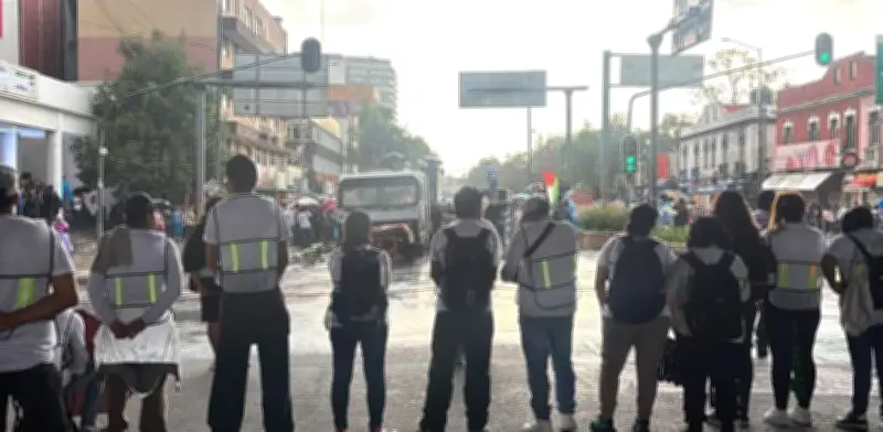 Marcha pacífica conmemora 55 años del Halconazo en CDMX
