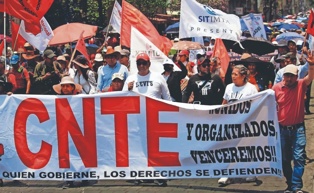 Marcha de la CNTE en CDMX: alternativas viales y rutas afectadas este 7 de marzo