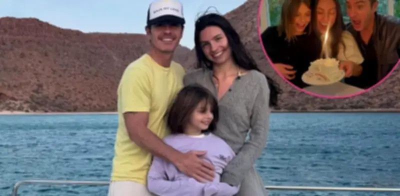 Mauricio Ochmann celebra los 22 años de su hija Lorenza junto a Kailani