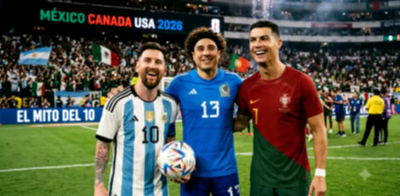 Messi, Cristiano y Ochoa: únicos en jugar seis Mundiales