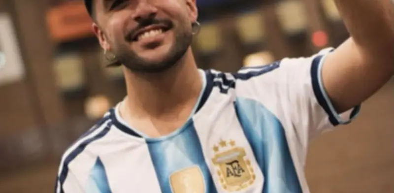 Messi escucha 'La cuarta estrella': el hit creado por Palmito para Argentina en el Mundial 2026