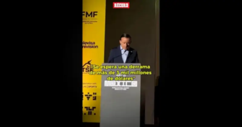 Mikel Arriola revela inversión y derrama económica para Mundial 2026