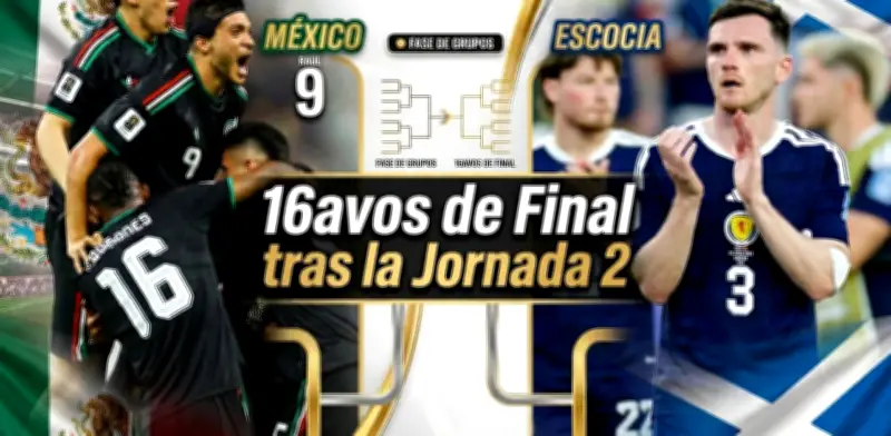 Mundial 2026: cruces de 16avos tras Jornada 2; México vs Escocia