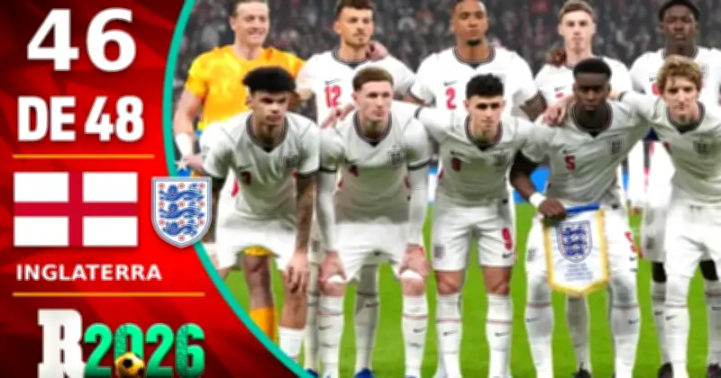 Mundial 2026: Inglaterra, la guía completa de Los Tres Leones
