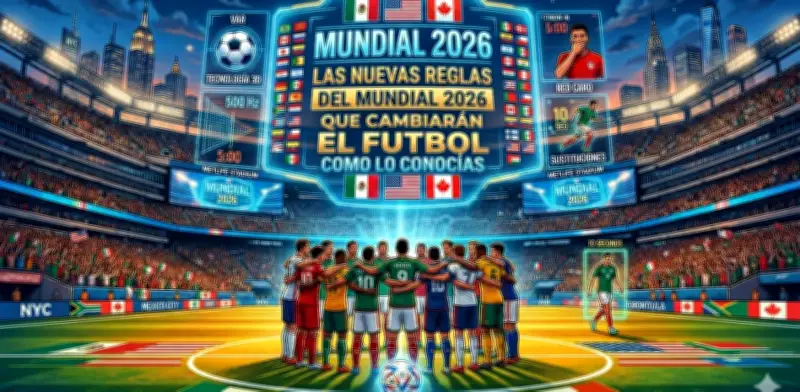 Mundial 2026: las nuevas reglas que transformarán el fútbol para siempre