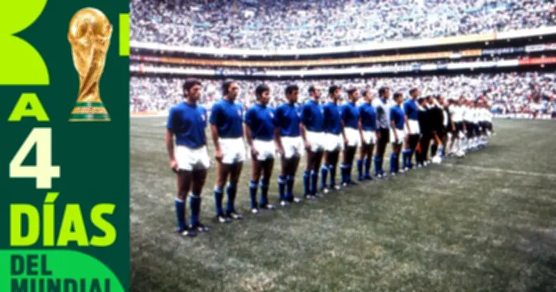 México 1970: El 'Partido del Siglo' entre Italia y Alemania Federal