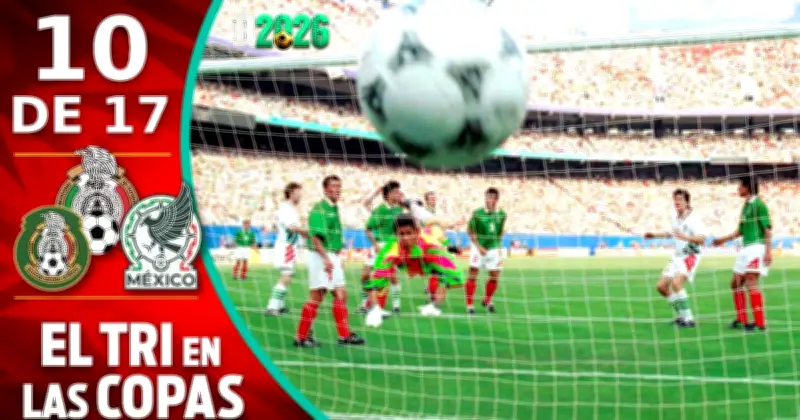 México en el Mundial 1994: el Tri eliminado en octavos por Bulgaria