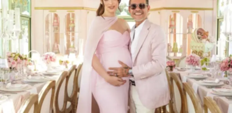 Nadia Ferreira y Marc Anthony celebran lujoso baby shower de su segundo hijo