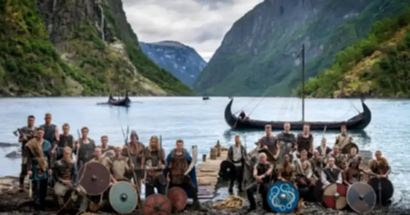 Noruega impone su estilo vikingo en la foto oficial para el Mundial 2026