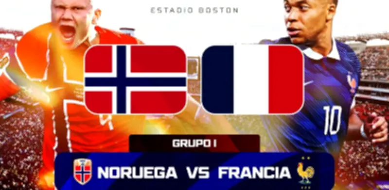 Noruega vs Francia EN VIVO: Duelo por el liderato del Grupo I en el Mundial 2026