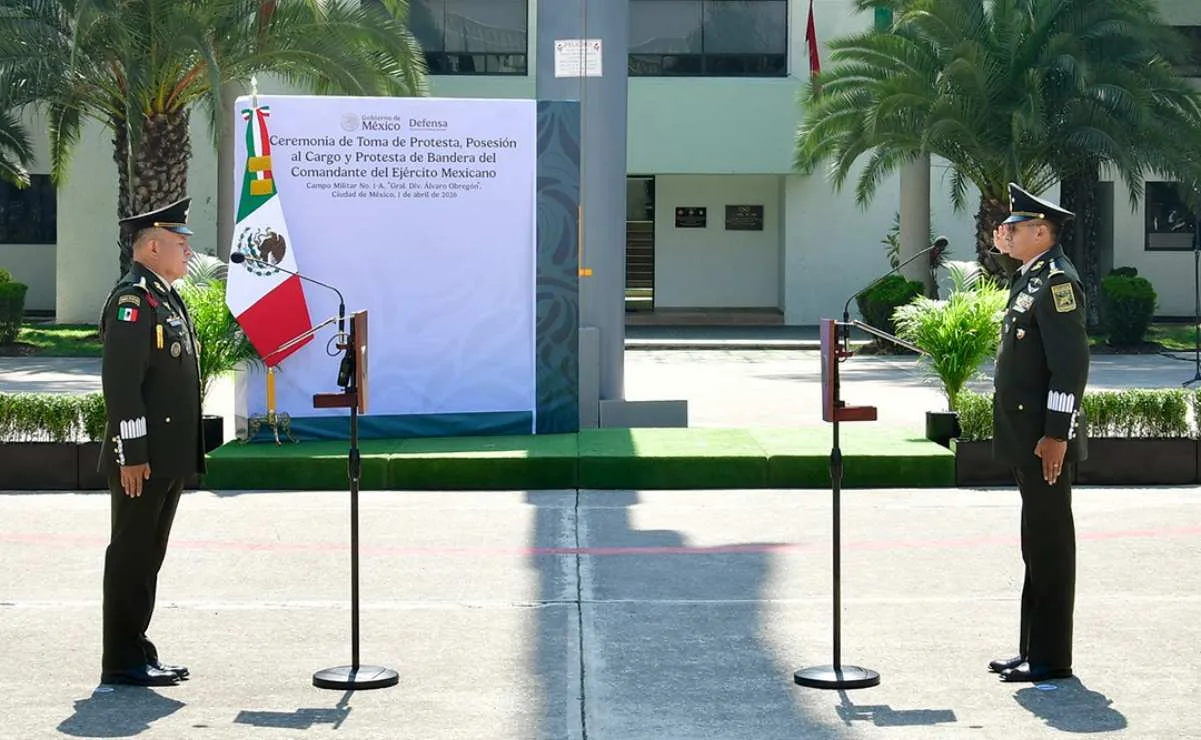 General Juan José Gómez asume como nuevo comandante del Ejército Mexicano