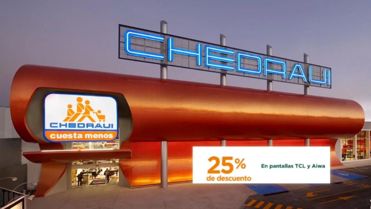 Chedraui ofrece 25% de descuento en Smart TVs TCL hasta el 20 de abril