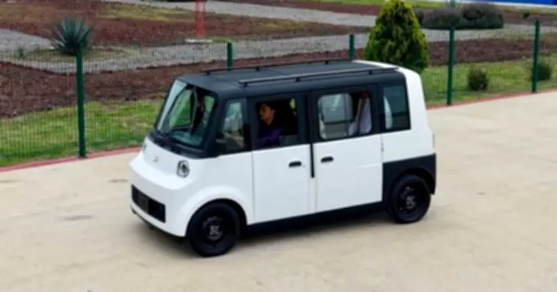Olinia: vehículo eléctrico promete recorrer un kilómetro por 49 centavos