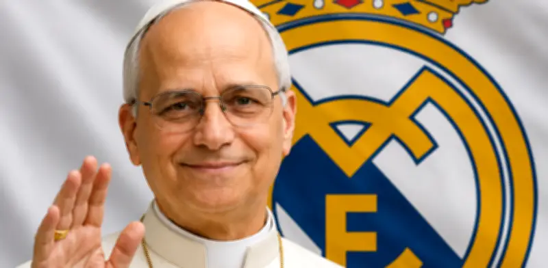 Papa León XIV confiesa ser del Real Madrid y el club le responde