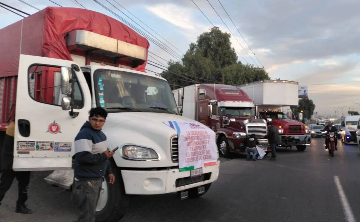 Paro nacional de transportistas: estas son las vialidades afectadas el 6 de abril