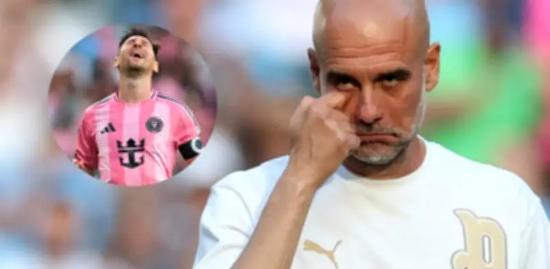 Pep Guardiola rechaza dirigir a Messi en el Inter Miami