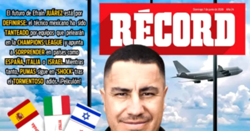 Portada RÉCORD 07 de junio de 2026: noticias del día