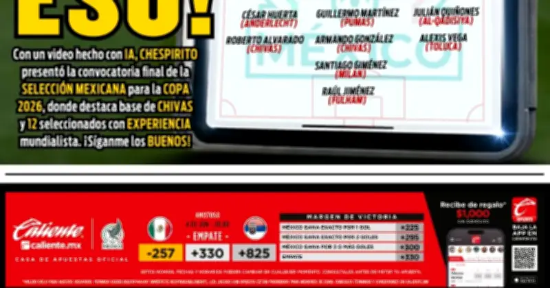 Portada RÉCORD 1 de junio de 2026: Resumen de noticias y tendencias