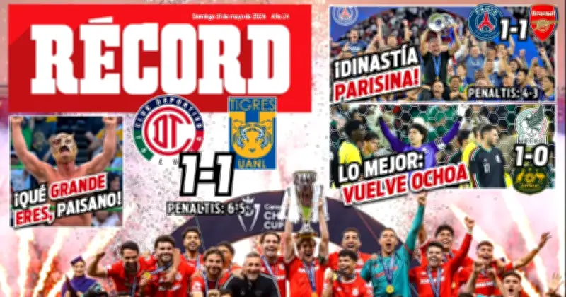 Portada RÉCORD 31 de mayo de 2026: resumen y noticias destacadas