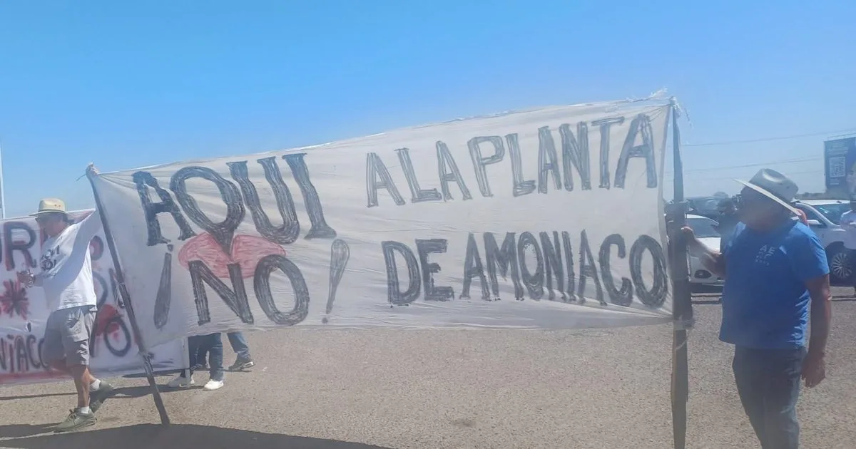 Protesta en Sinaloa contra planta de metanol en zona protegida